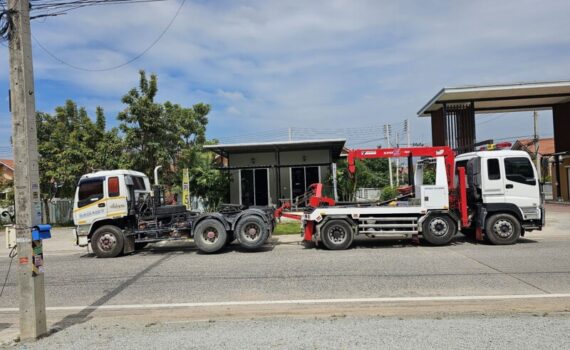 รถยกใหญ่ชากนอก